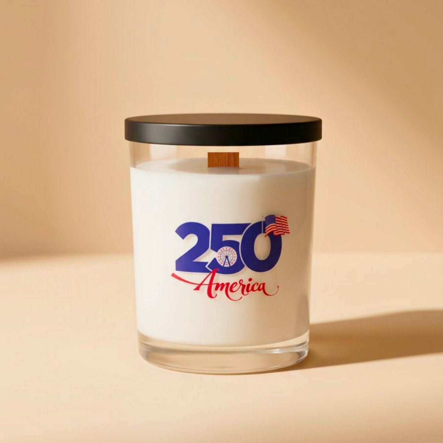 The Harbor National Harbor 250 Edition soy candle – 10oz limited-edition candle by Wigenton Candle Co.